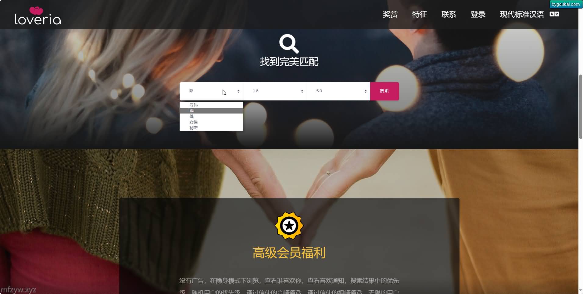 Loveria 3.3.0 破解版 – 高级约会交友系统网站源码【原生无修改】|七九网单